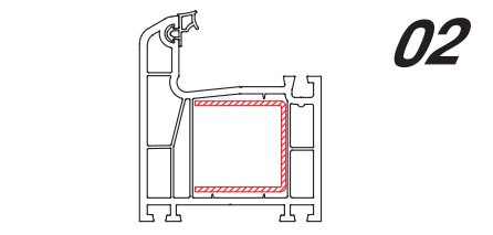 قیمت پروفیل وین تک UPVC پروفیل سوپر قاب